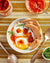 Turkish Eggs (Cilbir) with Tomato Achaar