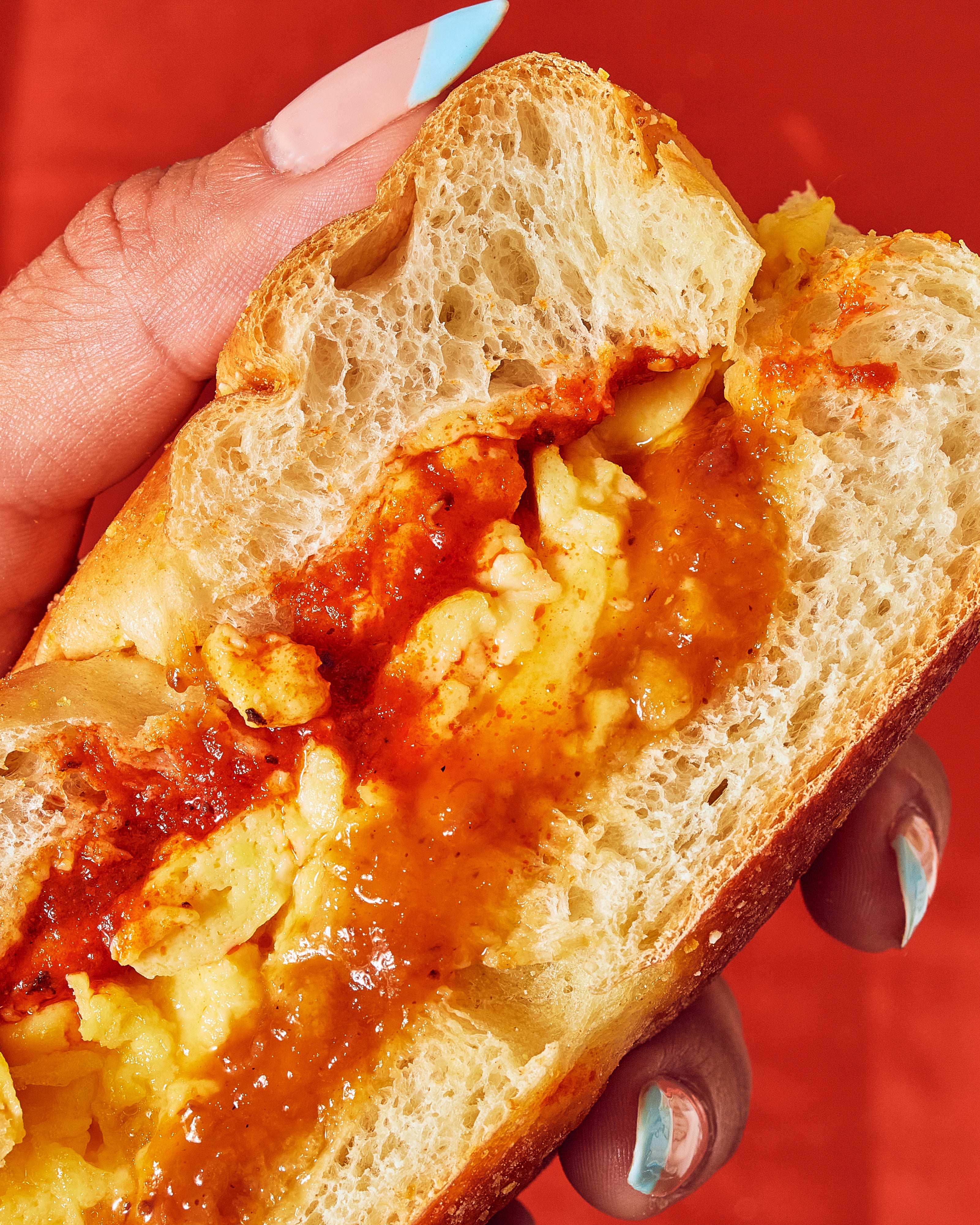 Brooklyn Delhi's Egg on a Roll