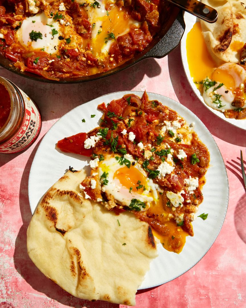 Tomato Achaar Shakshuka