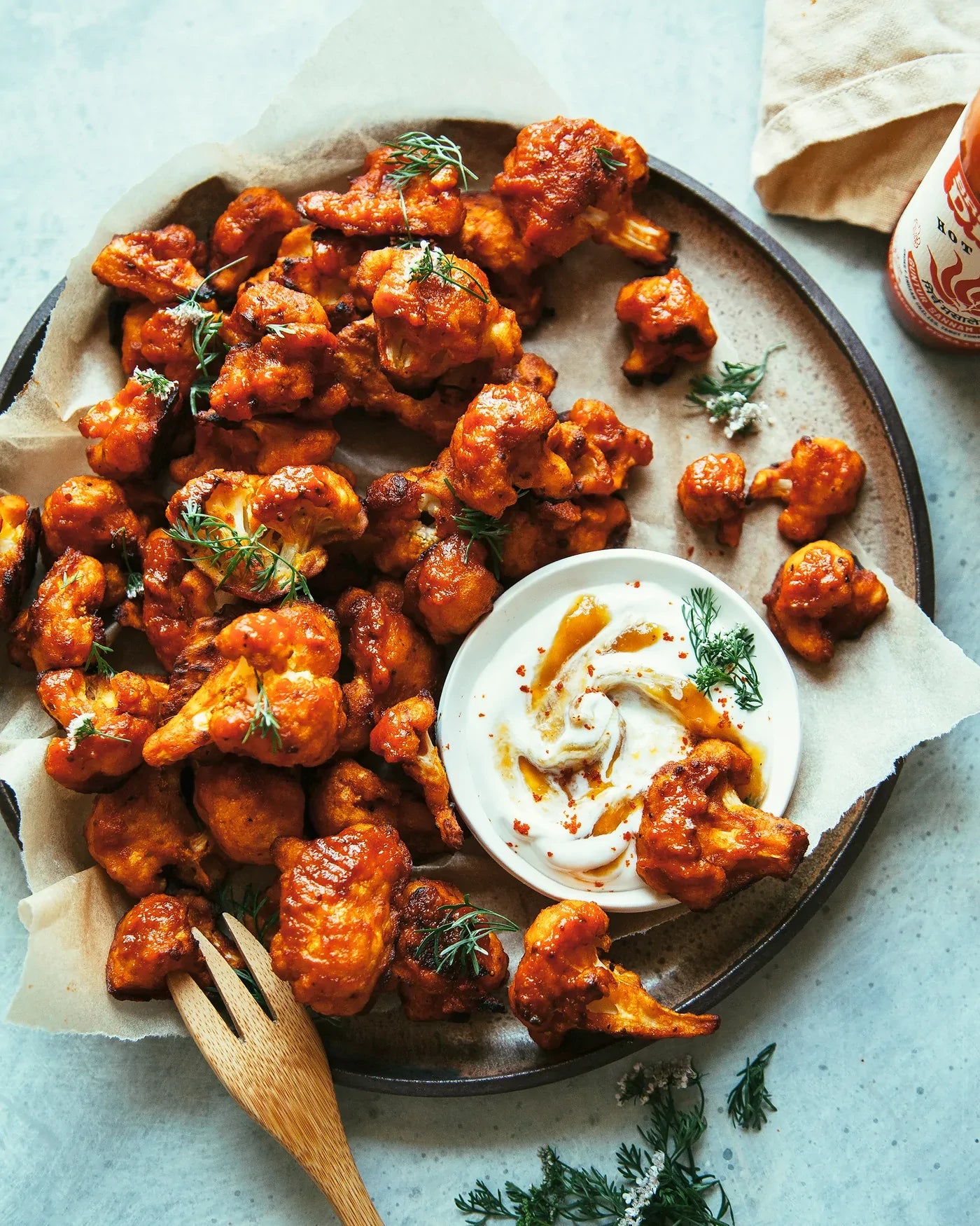 Spicy Cauliflower Bites