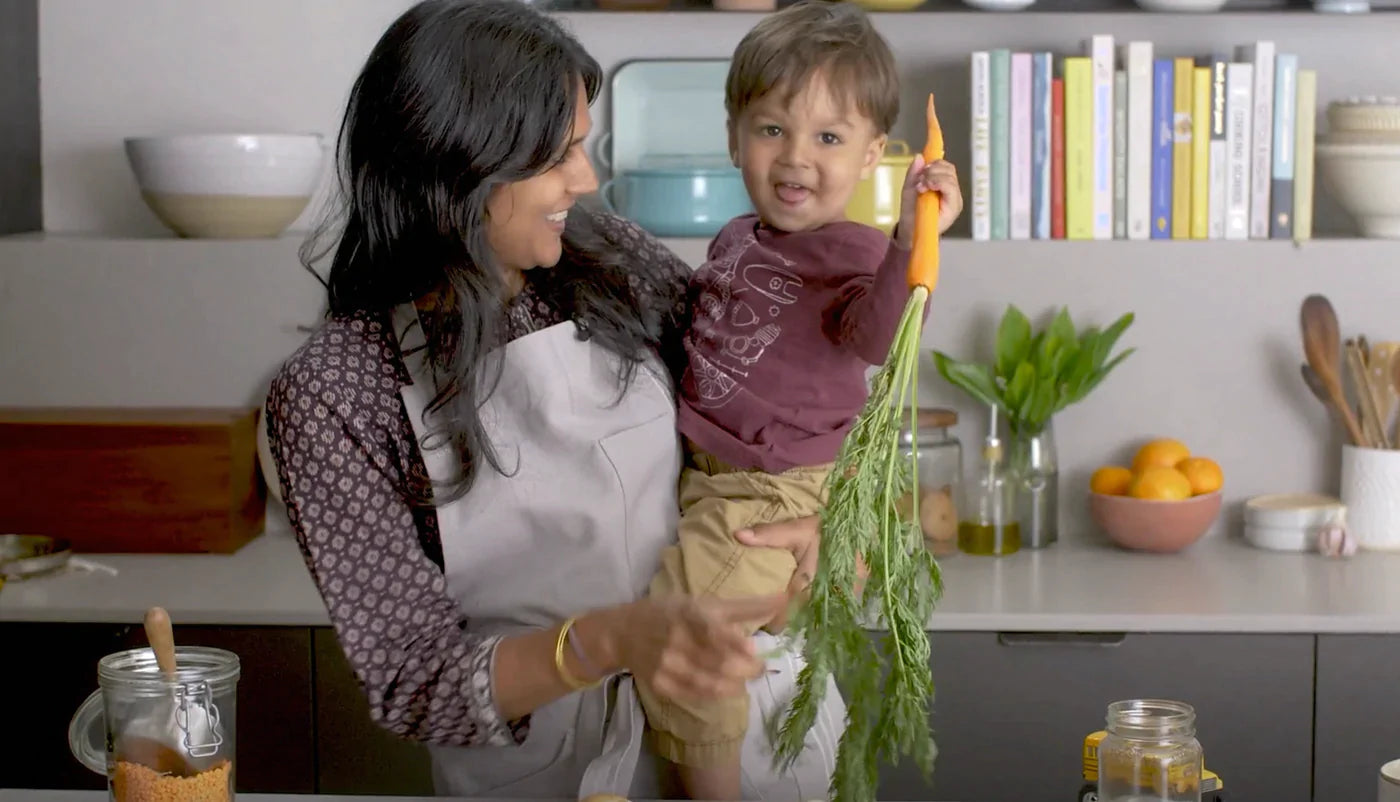Making Coconut Dal & Turmeric Rice w/ Alok @ Food52