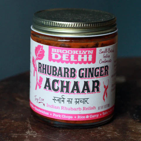 Rhubarb Ginger Achaar is Here!