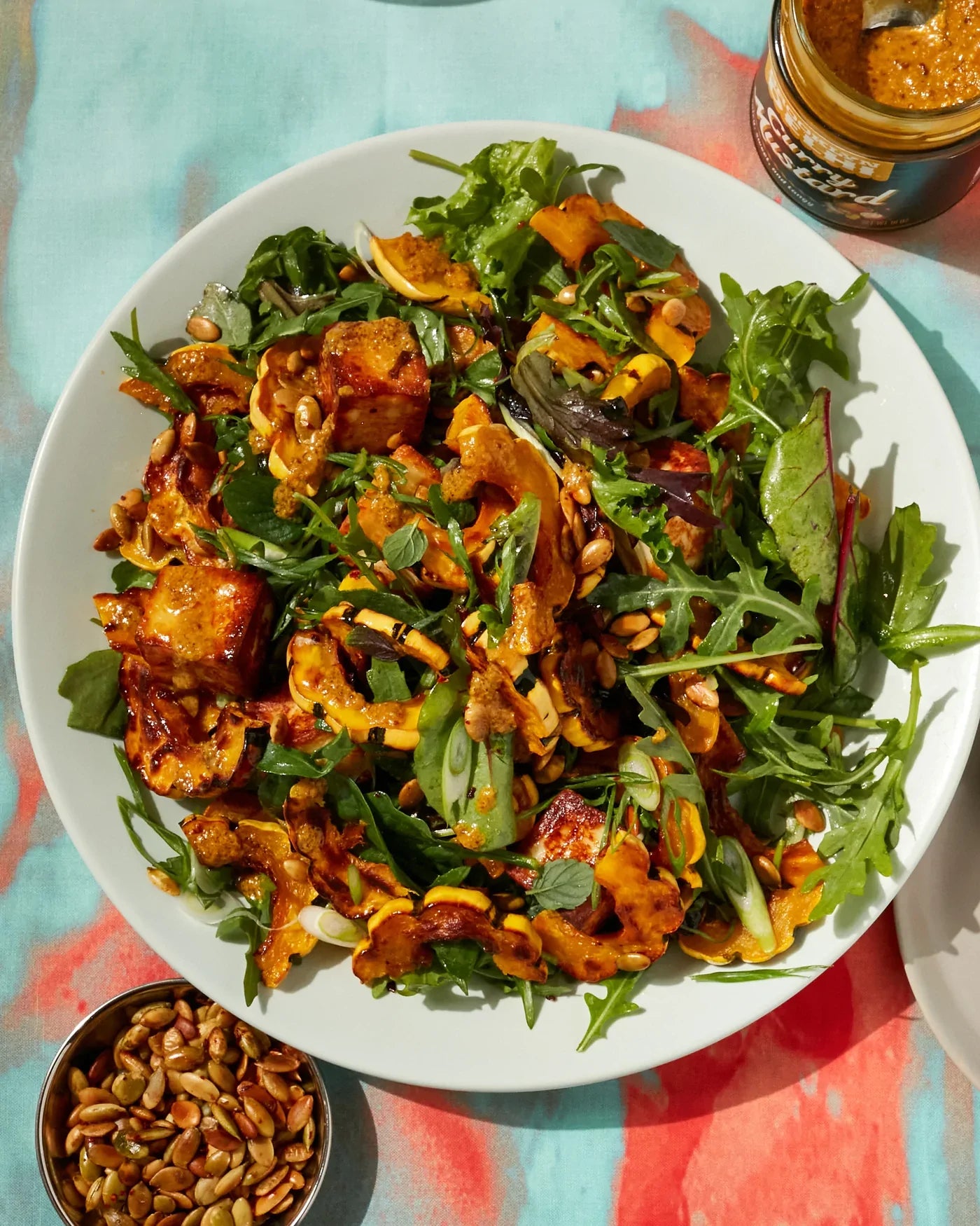 Curry Mustard Shallot Vinaigrette